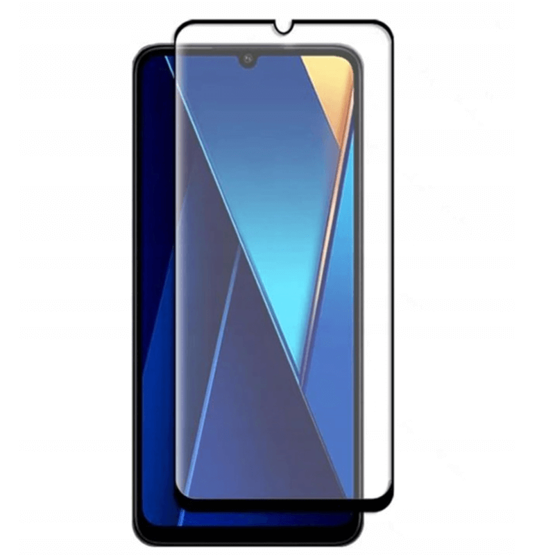 Picasee 3D üvegfólia kerettel az alábbi mobiltelefonokra Xiaomi Poco X6 - fekete