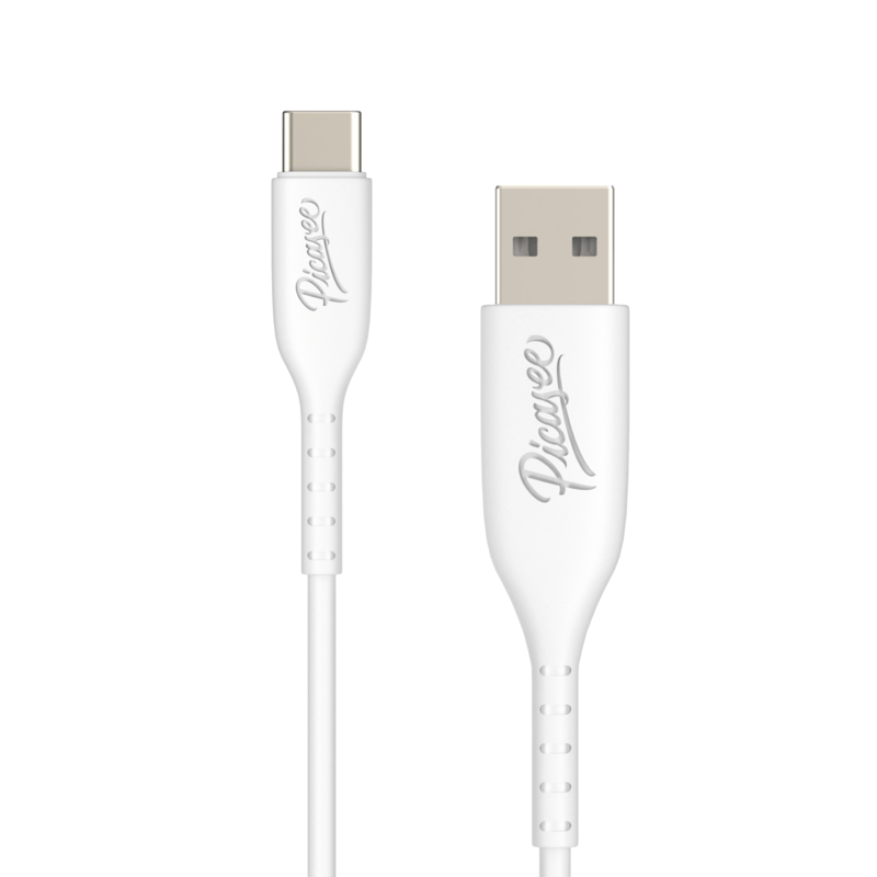 Picasee USB Kabel USB C - USB 2.0 - Fehér
