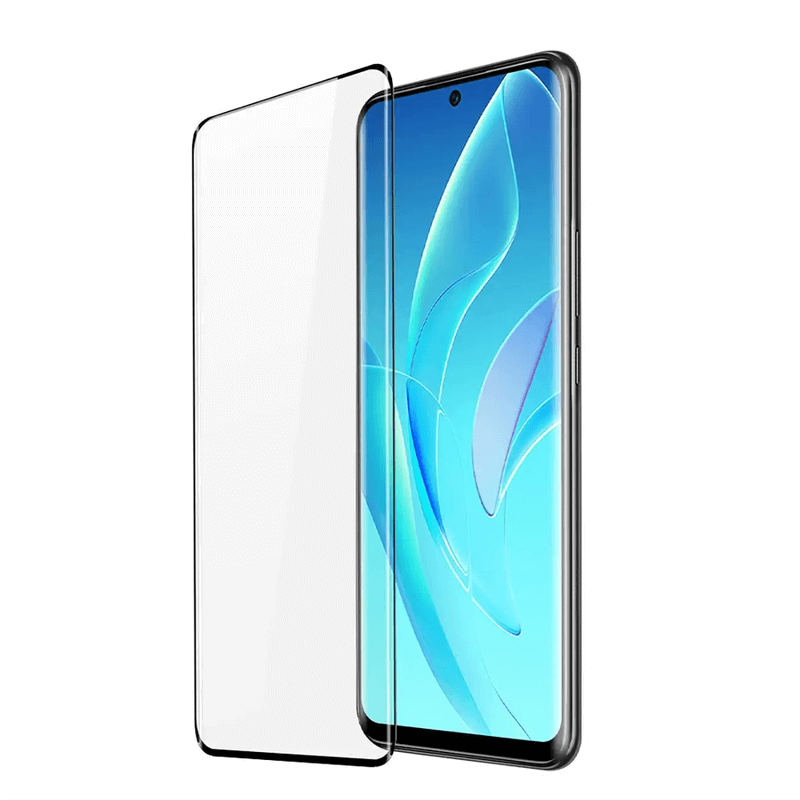 3x Picasee 3D üvegfólia kerettel az alábbi mobiltelefonokra Honor 200 Lite - fekete - 2+1 ingyen