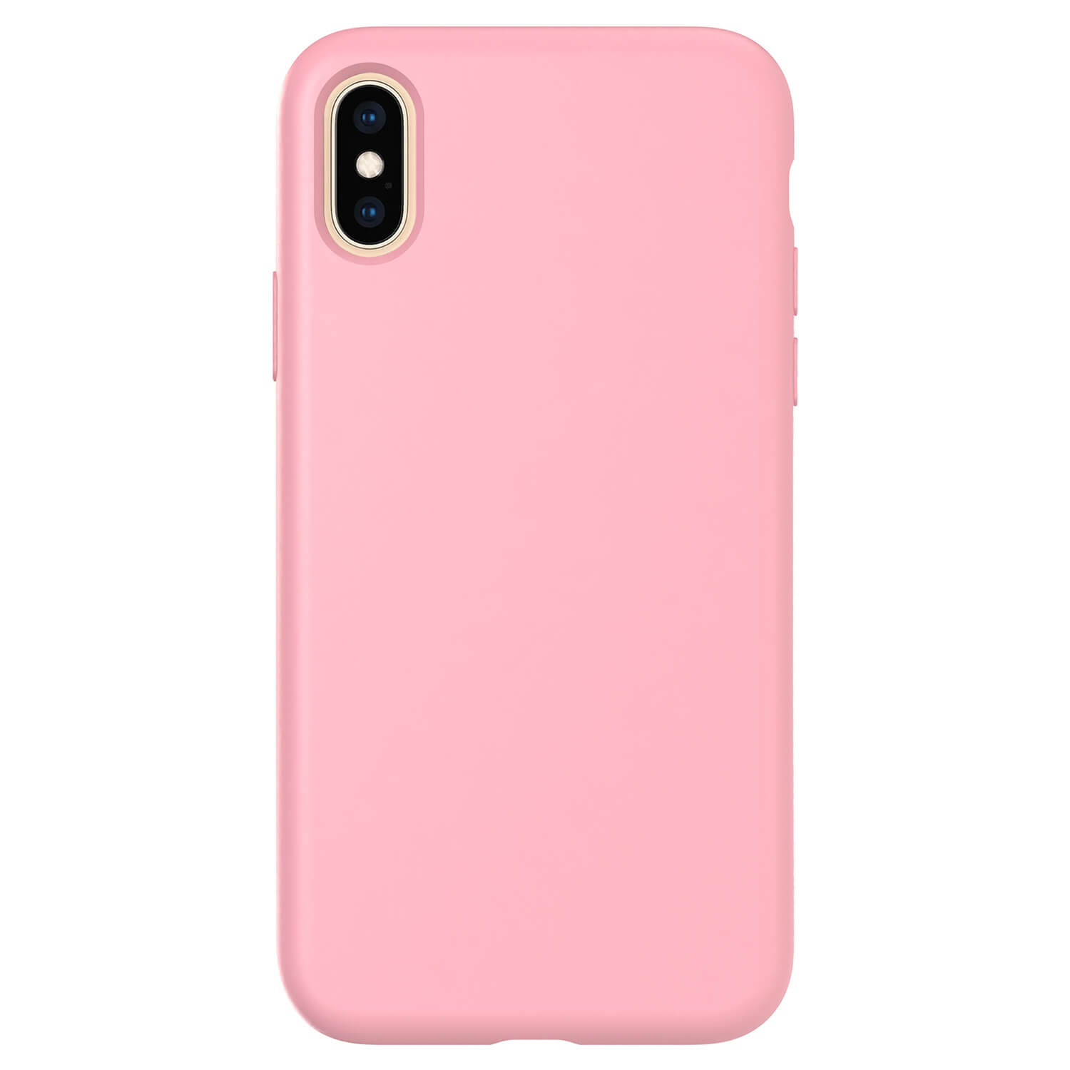 Picasee Liquid case Apple iPhone X/XS - Személyre szabott gravírozás - Rózsaszín