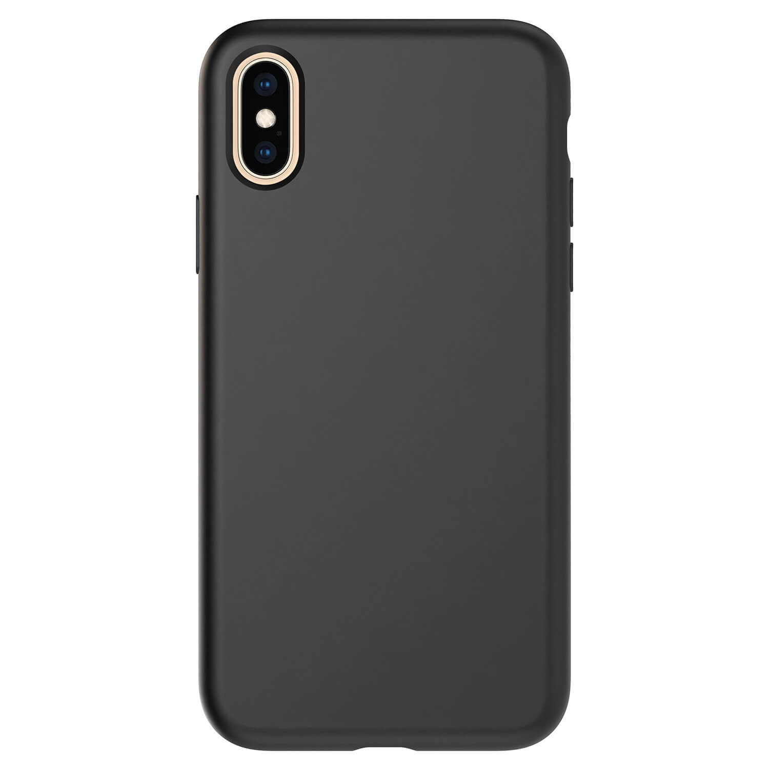 Picasee Liquid case Apple iPhone X/XS - Személyre szabott gravírozás - Fekete