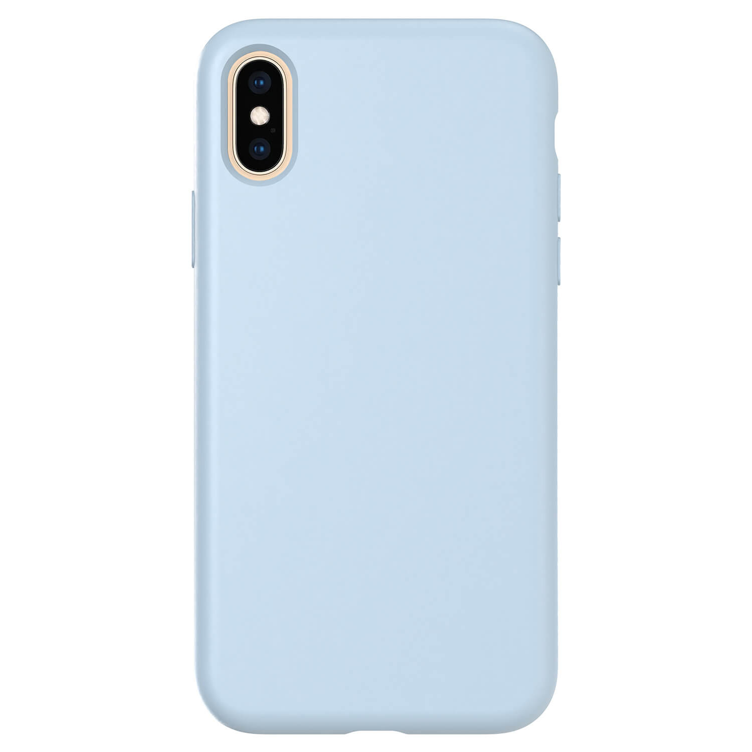 Picasee Liquid case Apple iPhone X/XS - Személyre szabott gravírozás - Kék