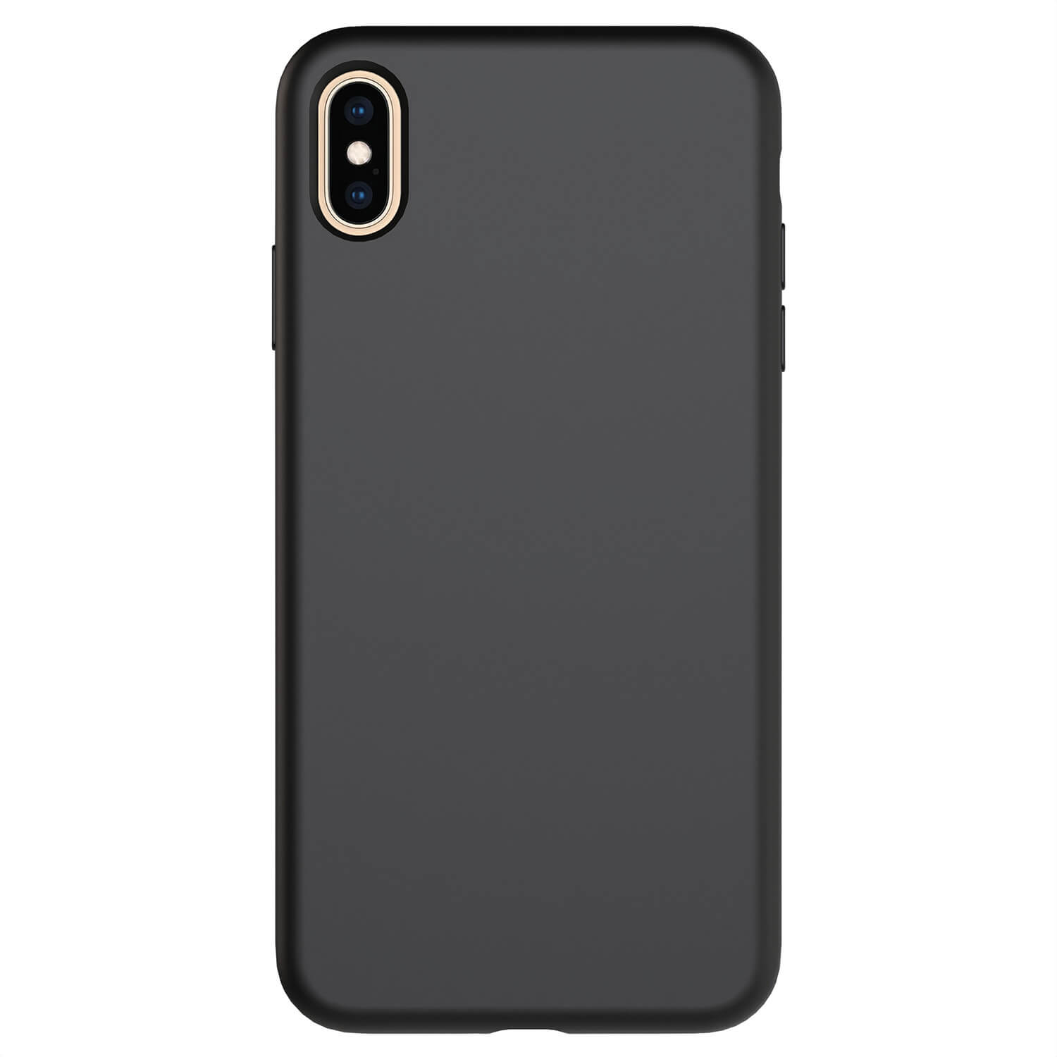 Picasee Liquid case Apple iPhone XS Max - Személyre szabott gravírozás - Fekete