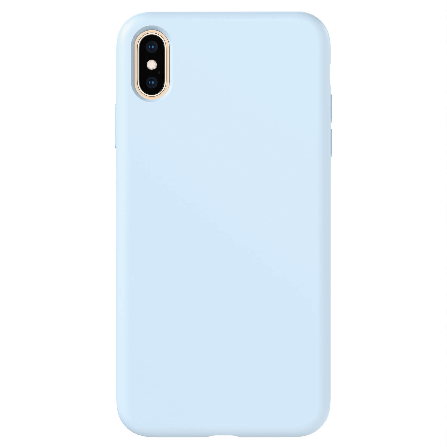 Picasee Liquid case Apple iPhone XS Max - Személyre szabott gravírozás - Kék