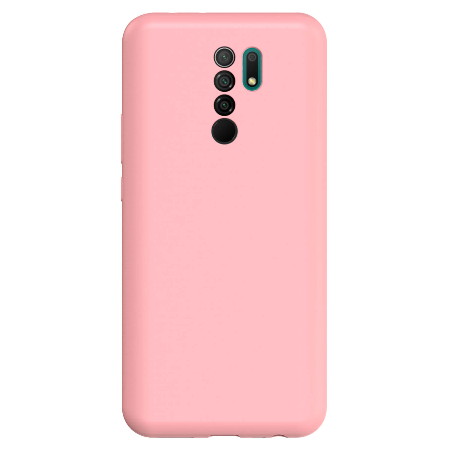 Picasee Liquid case Xiaomi Redmi 9 - Személyre szabott gravírozás - Rózsaszín