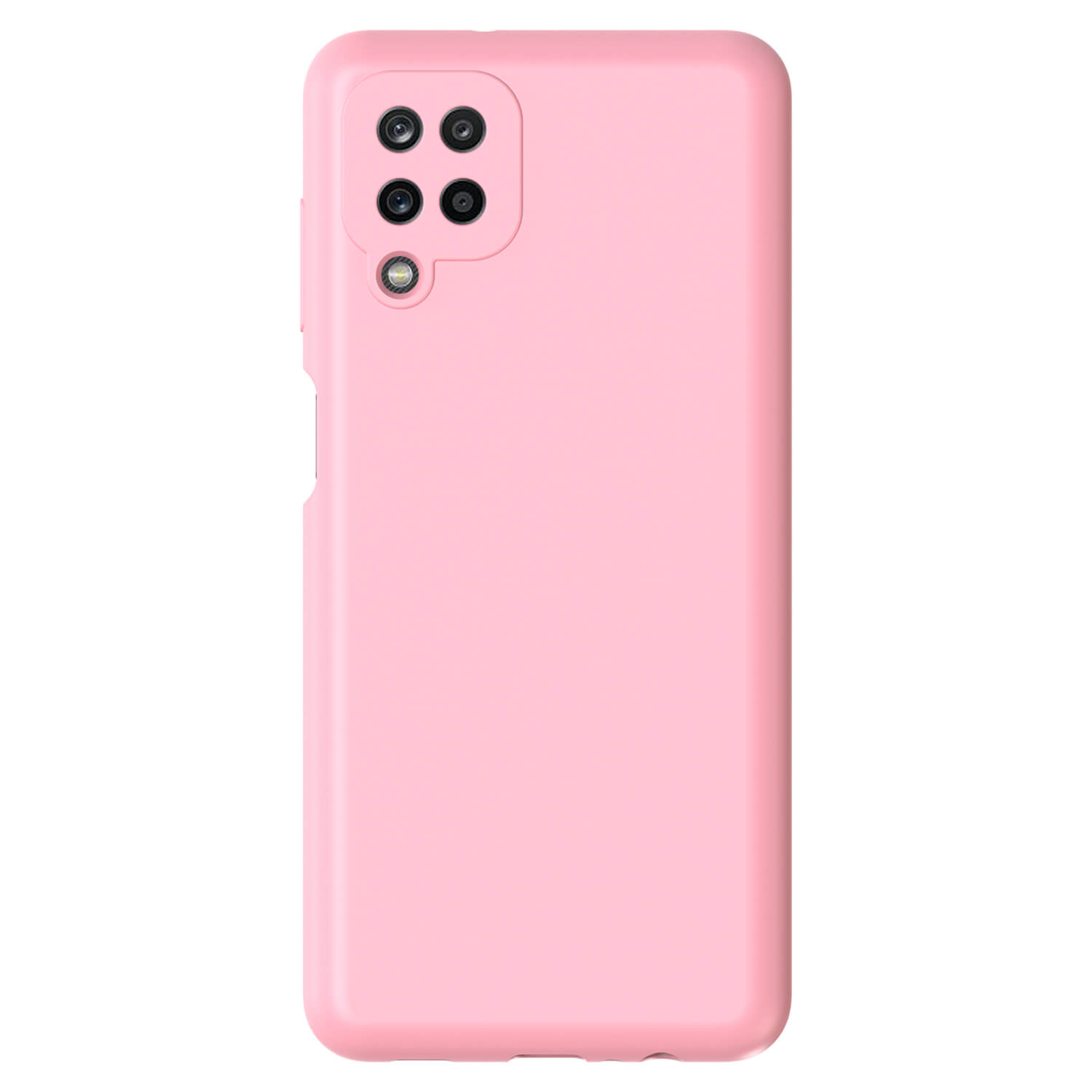 Picasee Liquid case Samsung Galaxy A12 A125F - Személyre szabott gravírozás - Rózsaszín