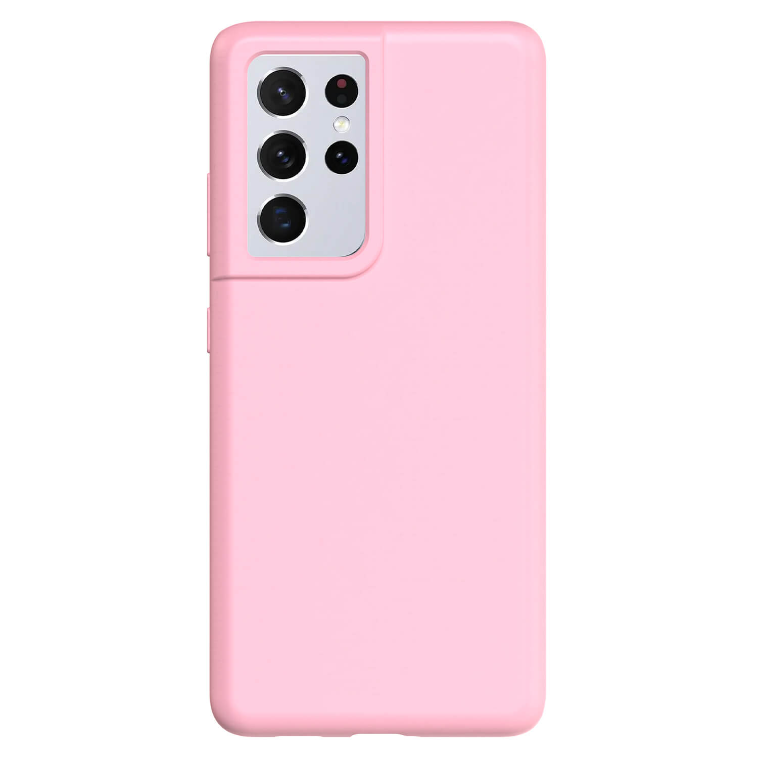 Picasee Liquid case Samsung Galaxy S21 Ultra 5G G998B - Személyre szabott gravírozás - Rózsaszín