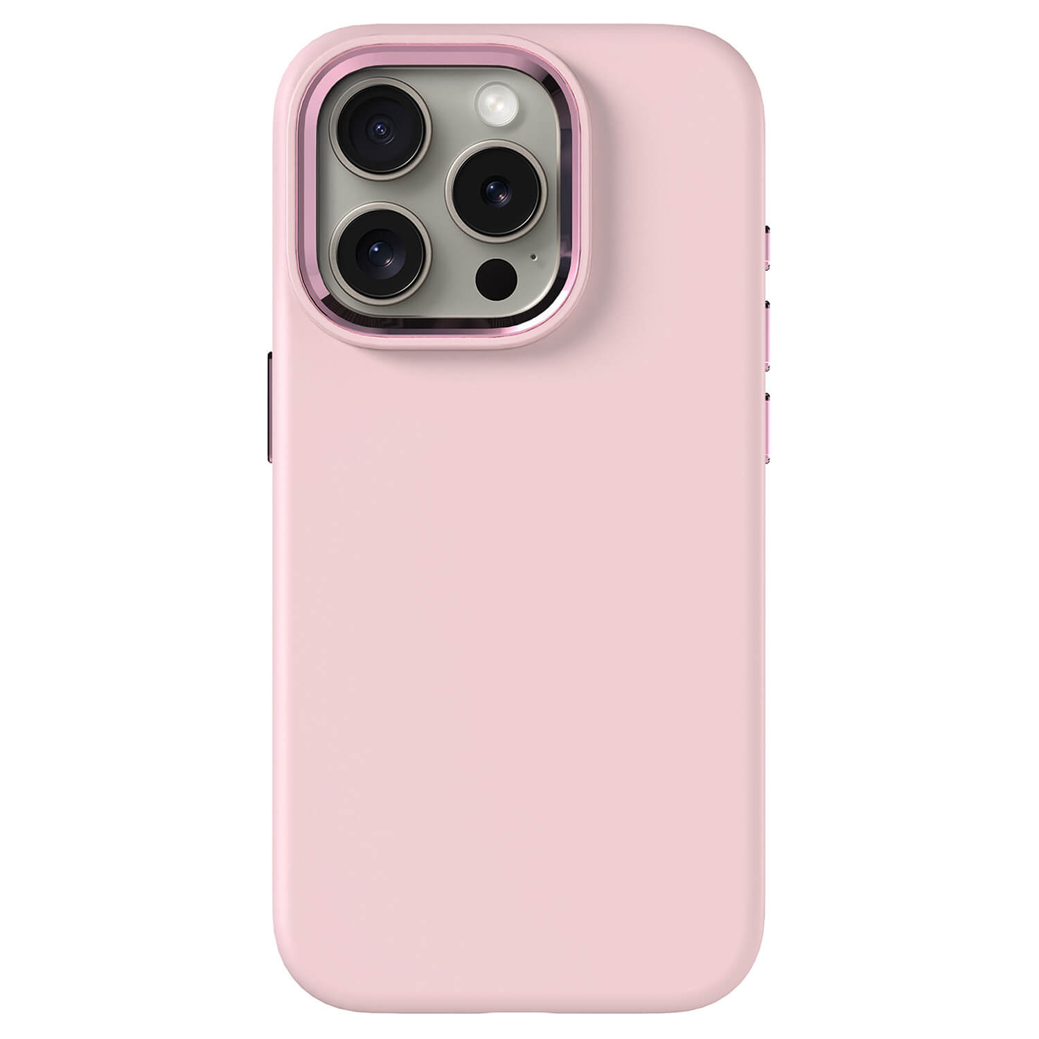 Picasee Premium case s MagSafe proApple iPhone 15 Pro - Személyre szabott gravírozás - Rózsaszín