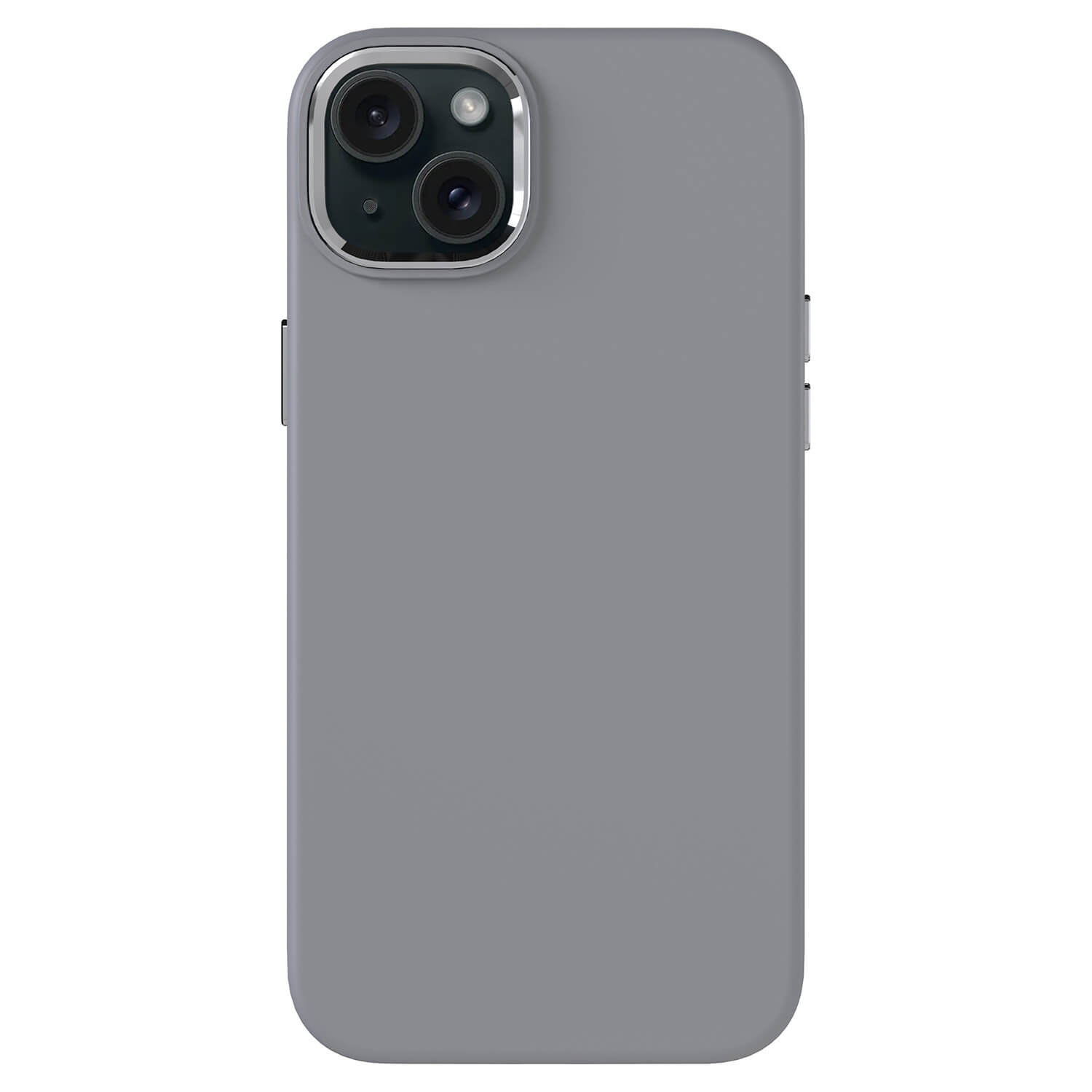 Picasee Premium case s MagSafe proApple iPhone 15 Plus - Személyre szabott gravírozás - Szürke