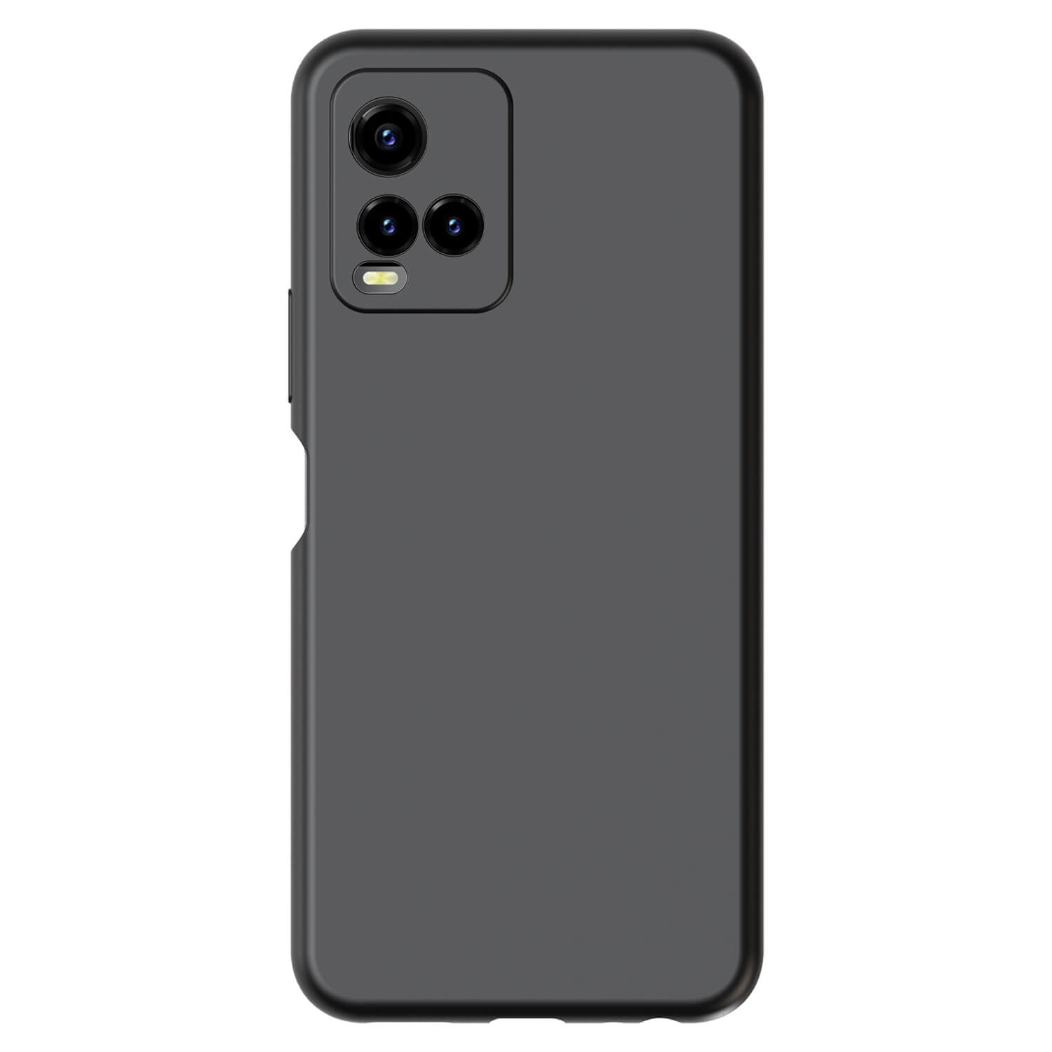 Picasee Liquid case Vivo Y33s - Személyre szabott gravírozás - Fekete