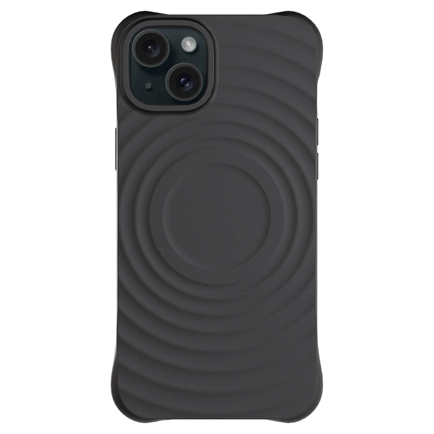 Picasee Shock-proof case s MagSafe proApple iPhone 15 Plus - Személyre szabott gravírozás - Fekete